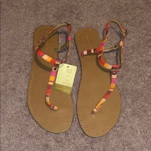 New Target Limited Edition Flat Sandal Size 10